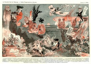 Uusi Walpurgis-yö: Brockenin germaaninen sapatti tekijältä Albert Robida