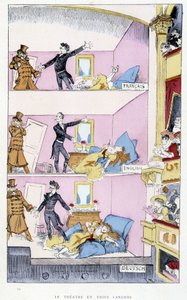 Teatteri kolmella kielellä - Robidan "1900-luvulla". tekijältä Albert Robida
