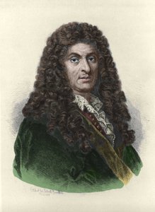 Henry Purcellin (1659-1695) muotokuva, englantilainen säveltäjä Albert Rosenthalin piirustuksen perusteella.