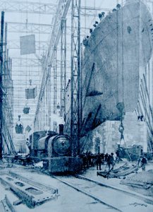 Brittiläinen telakka tekijältä Albert Sébille