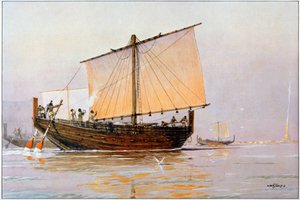 Assyrian kaleeri (värilitografia)