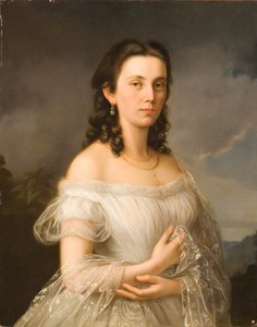 Albert Theer (1815-1902) - Liechtensteinin prinsessa Julia (1817-1895), o.s. kreivitär Potocki. tekijältä Albert Theer