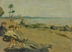 Uimaranta tekijältä Albert Weisgerber