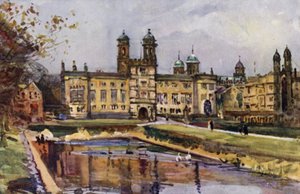 Stonyhurst (väri litho) tekijältä Albert Woods