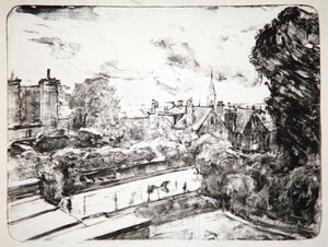Hampstead, 1916 tekijältä Albert de Belleroche