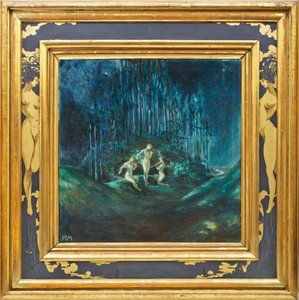Chopinin yöllinen(öljy kankaalle)