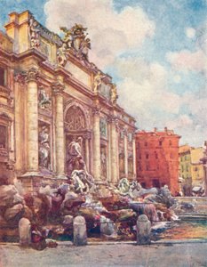 Trevin suihkulähde, v1905 tekijältä Alberto Pisa