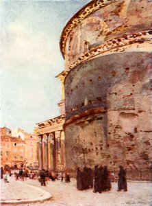Pantheon, sivunäkymä