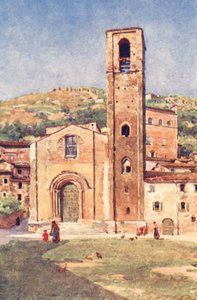 Johannes Kastaja, Gubbio (värilitografia) tekijältä Alberto Pisa