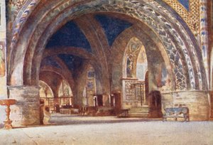 S. Francescon alakirkko, Assisi (värilitro) tekijältä Alberto Pisa