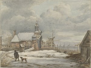 Näkymä Haarlemmerpoortille Amsterdamissa