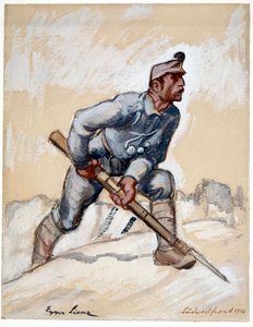 Lounaisrintama tekijältä Albin Egger Lienz