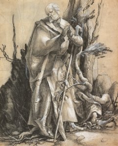 Parrakas pyhä metsässä, n. 1516 tekijältä Albrecht Dürer