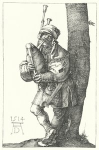 Säkkipilli tekijältä Albrecht (after) Durer or Duerer