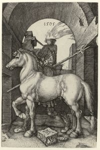 Pieni hevonen tekijältä Albrecht (after) Durer or Duerer