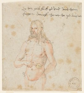Omakuva, sairas, n.1506-07 (ruskea kynä ja akvarelli) tekijältä Albrecht (attr. to) Durer or Duerer