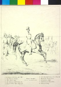 Itävallan keisari Franz Joseph I tekijältä Albrecht Adam