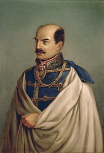 Feldzeugmeister Joseph kreivi Jellacic, Banus Kroatian ... (maalaus kankaalle) tekijältä Albrecht Adam