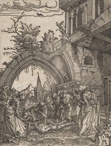 Johannes Kastajan pään mestaus, 1512 tekijältä Albrecht Altdorfer