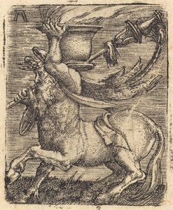 Kentauri maljakon kanssa tekijältä Albrecht Altdorfer