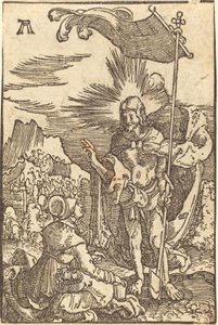 Kristus ilmestyy Pyhälle Magdalenalle tekijältä Albrecht Altdorfer