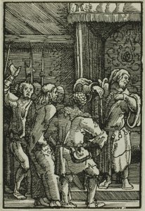 Kristus ennen Kaifasta, ihmisen lankeemuksesta ja lunastus tekijältä Albrecht Altdorfer