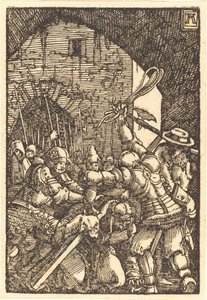 Kristus kantaa ristiä tekijältä Albrecht Altdorfer