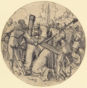 Kristus kantaa ristiä tekijältä Albrecht Altdorfer