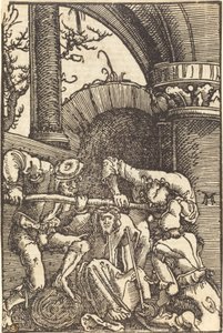 orjantappuroilla kruunattu Kristus tekijältä Albrecht Altdorfer