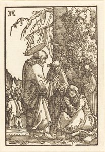 Kristus jättää Marian ennen kärsimystä tekijältä Albrecht Altdorfer