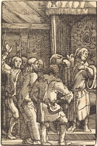 Kristus ennen Kaifaa tekijältä Albrecht Altdorfer