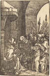 Kristus Herodeksen edessä tekijältä Albrecht Altdorfer