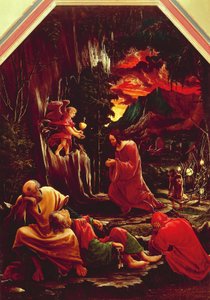 Kristus Öljymäellä tekijältä Albrecht Altdorfer