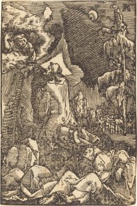 Kristus Öljymäellä tekijältä Albrecht Altdorfer