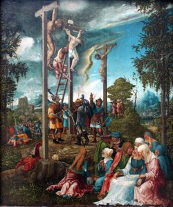 Jeesuksen ristiinnaulitseminen tekijältä Albrecht Altdorfer