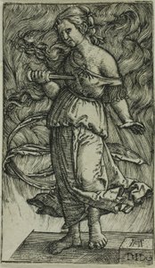 Dido tappaa itsensä tekijältä Albrecht Altdorfer