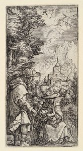 Lepo Egyptiin paon aikana tekijältä Albrecht Altdorfer