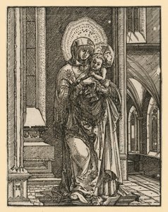 “Kaunis Maria Regensburgilainen” kirkossa tekijältä Albrecht Altdorfer