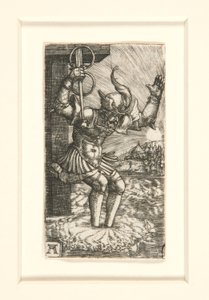 Horace Cocles hyppäämässä Tiberiin tekijältä Albrecht Altdorfer