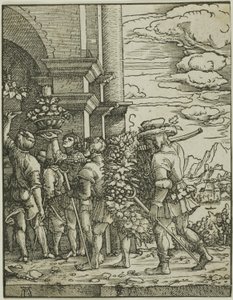 Joshua ja Caleb tekijältä Albrecht Altdorfer