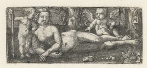 Makaava Venus kahdella putilla tekijältä Albrecht Altdorfer