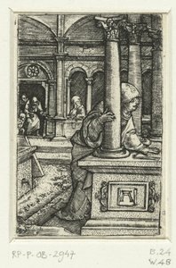 Maria etsii poikaansa synagogasta tekijältä Albrecht Altdorfer