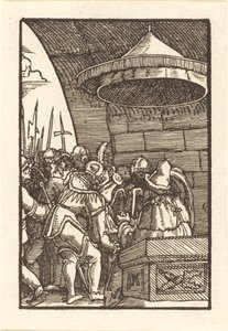 Pilatus pesee kätensä tekijältä Albrecht Altdorfer