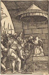 Pilatus pesee kätensä tekijältä Albrecht Altdorfer