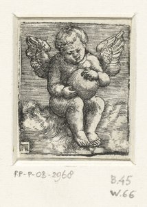 Putto pallon kanssa tekijältä Albrecht Altdorfer