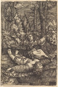 Pyramus ja Thisbe tekijältä Albrecht Altdorfer