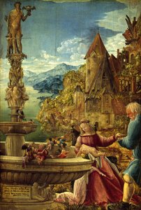 Lepo paossa Egyptiin tekijältä Albrecht Altdorfer