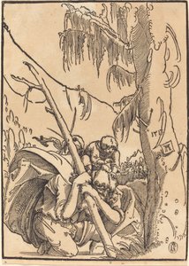 Pyhä Christopher tekijältä Albrecht Altdorfer