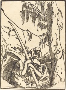 Pyhä Christopher tekijältä Albrecht Altdorfer