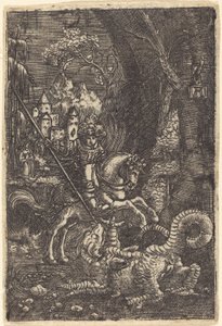 Pyhä Yrjö tekijältä Albrecht Altdorfer